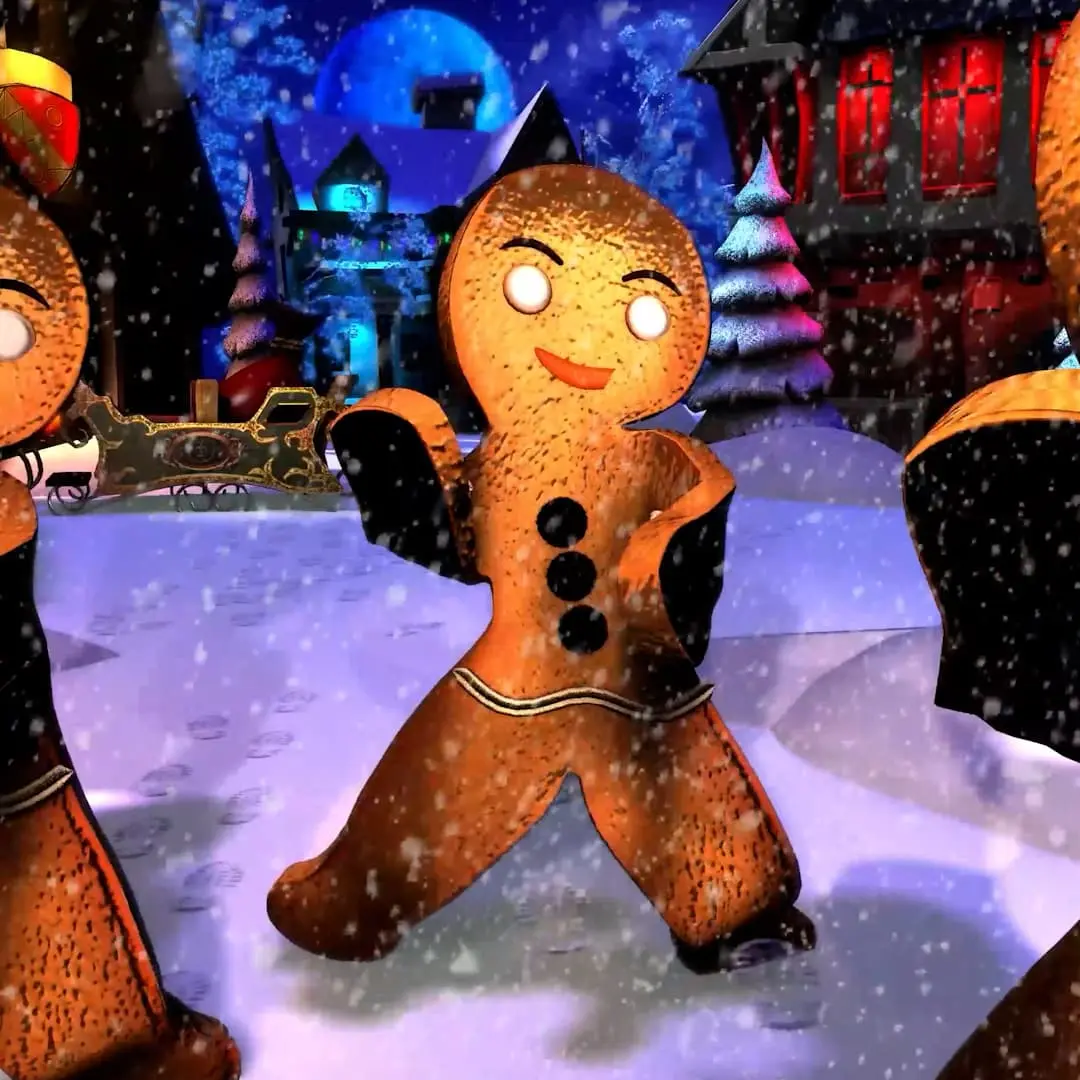 Dancing Gingerbread Man - Free Video Downloads